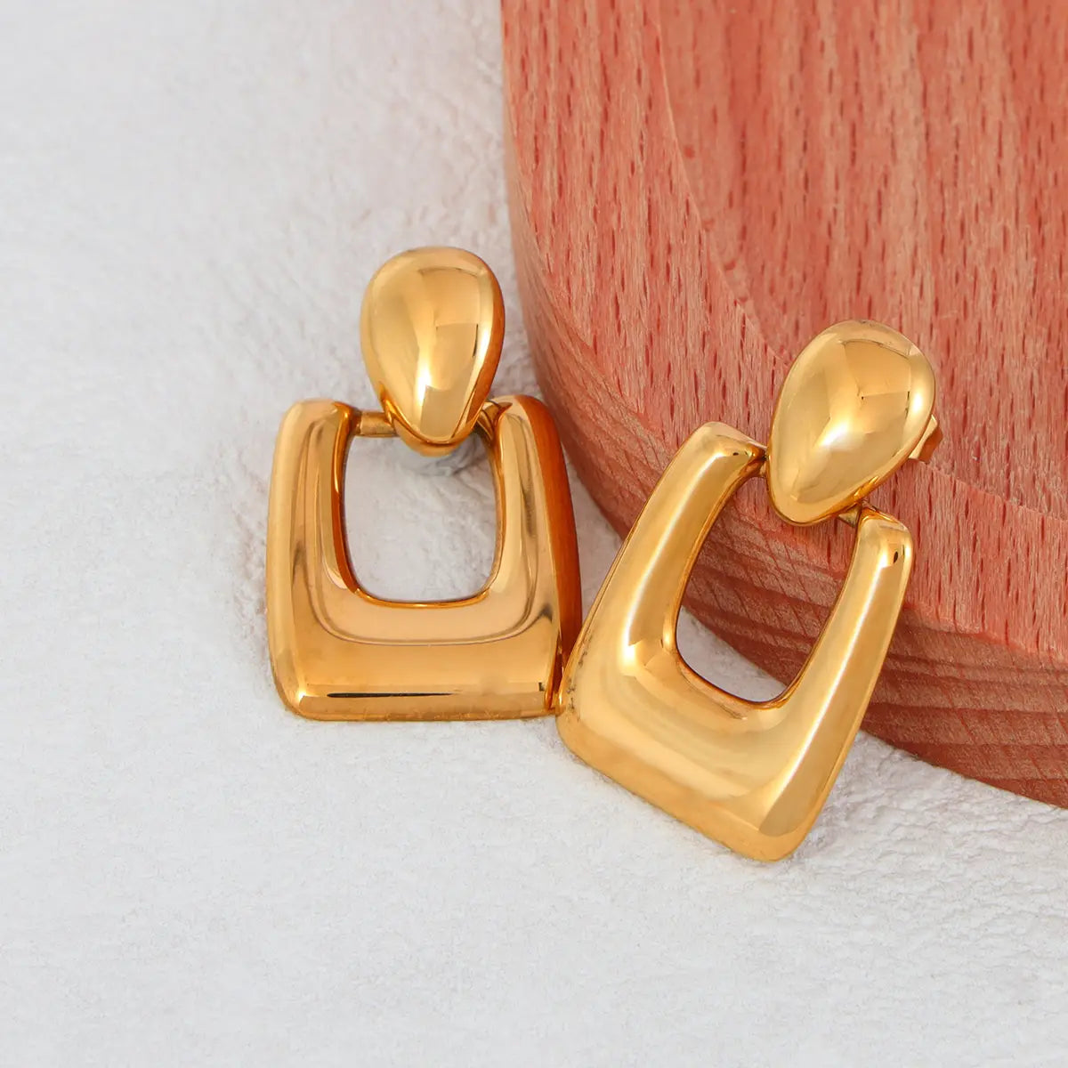 Gold Stud Earrings