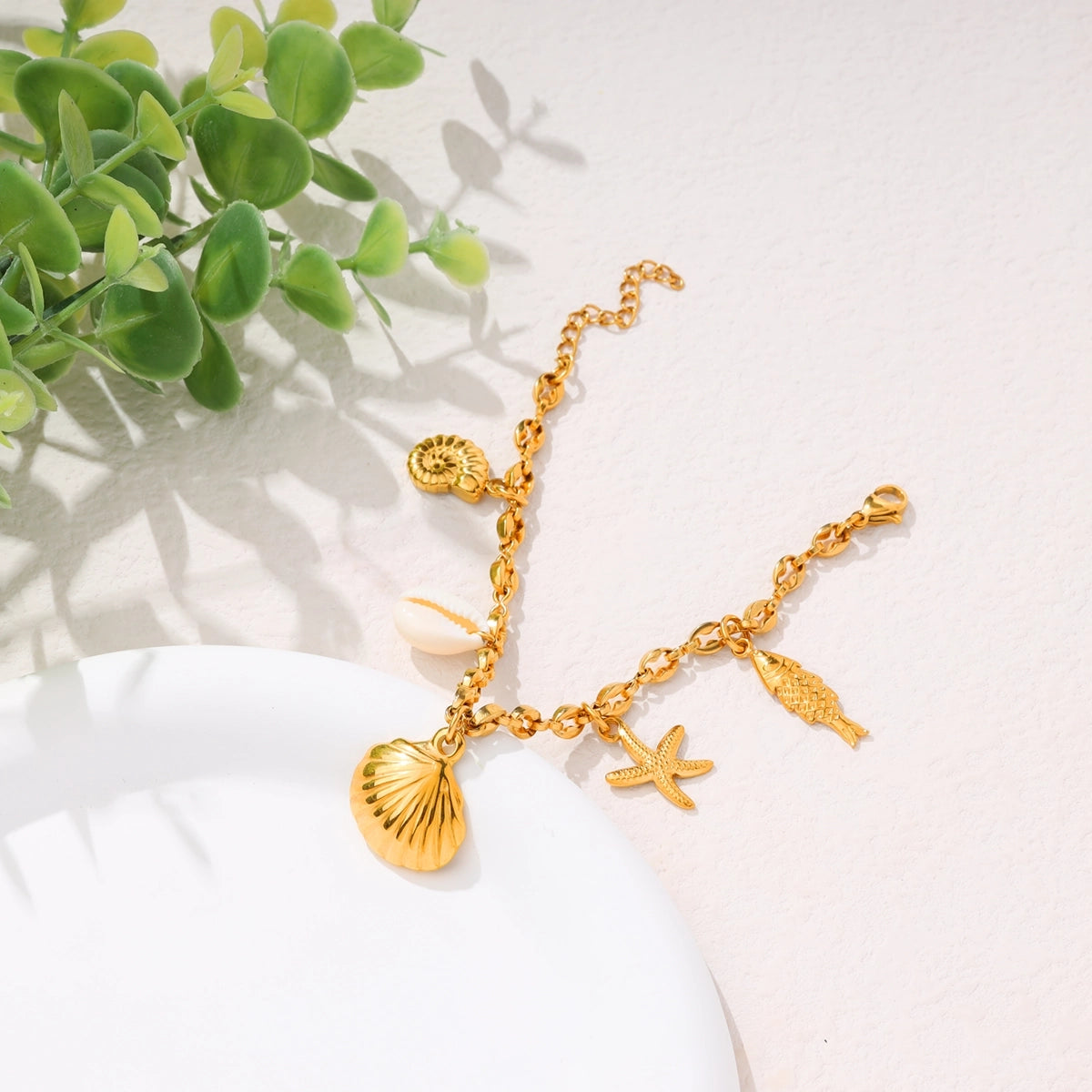 Ocean Shell Starfish Bracelet