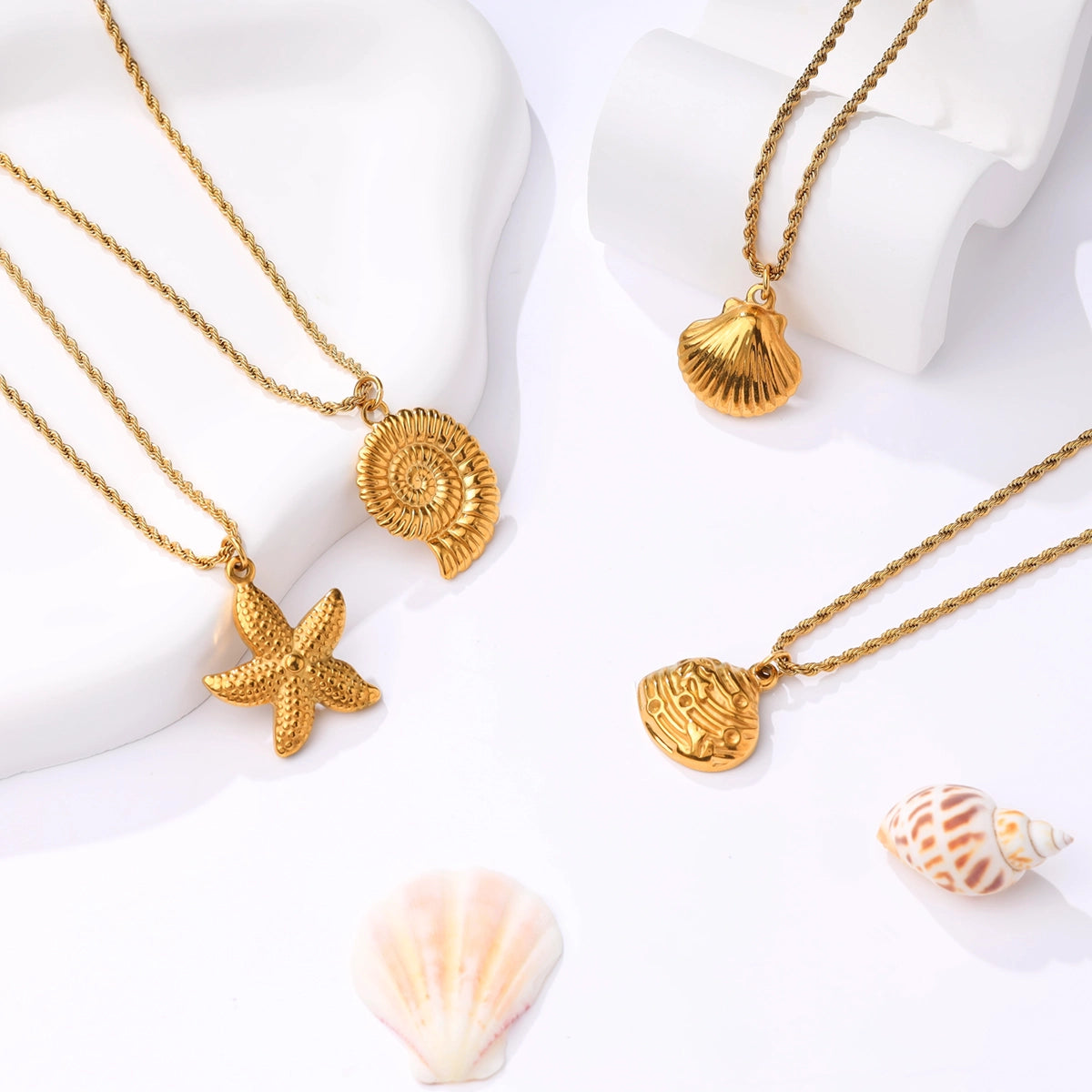 Starfish Pendant Necklace