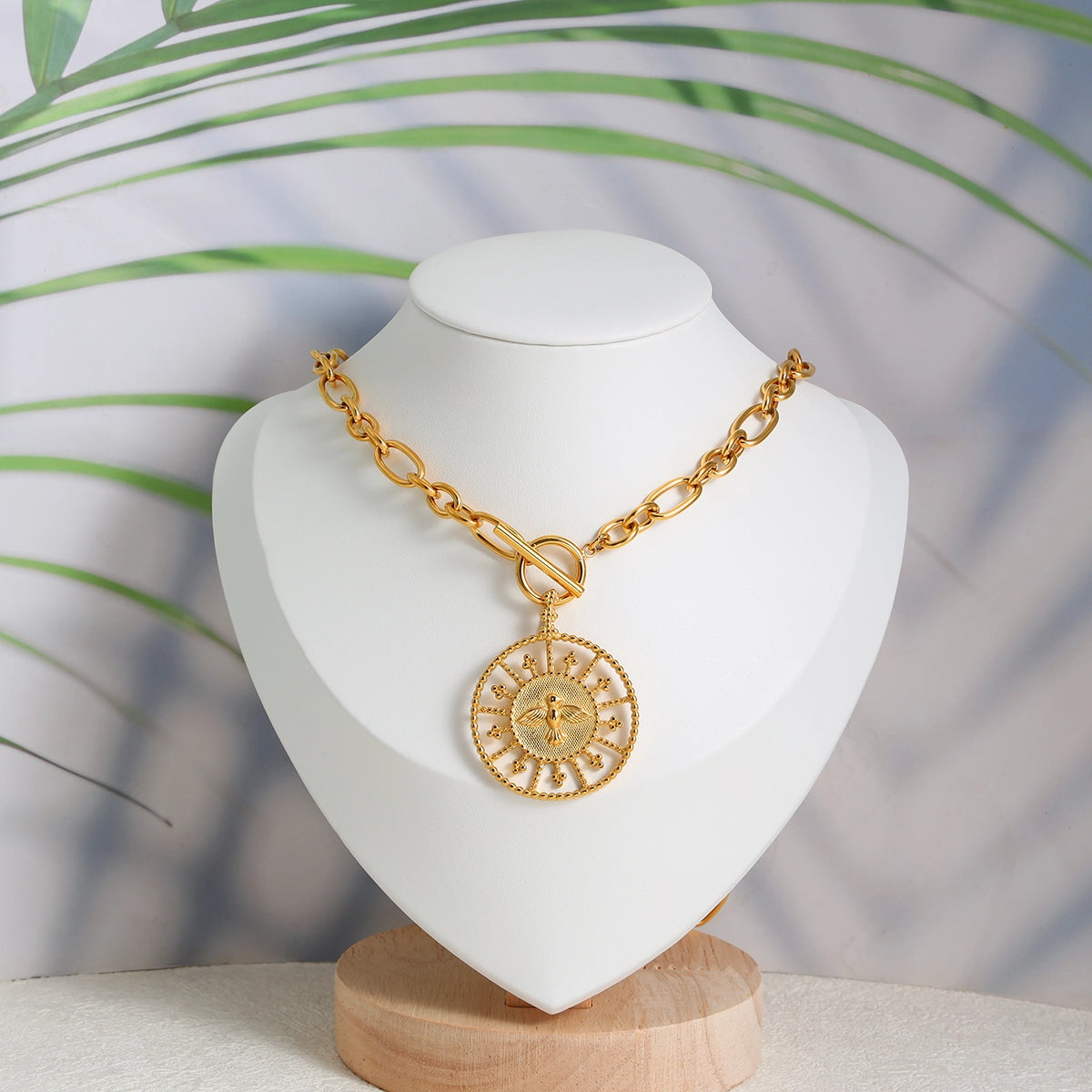 Divine Bird Totem Pendant Necklace
