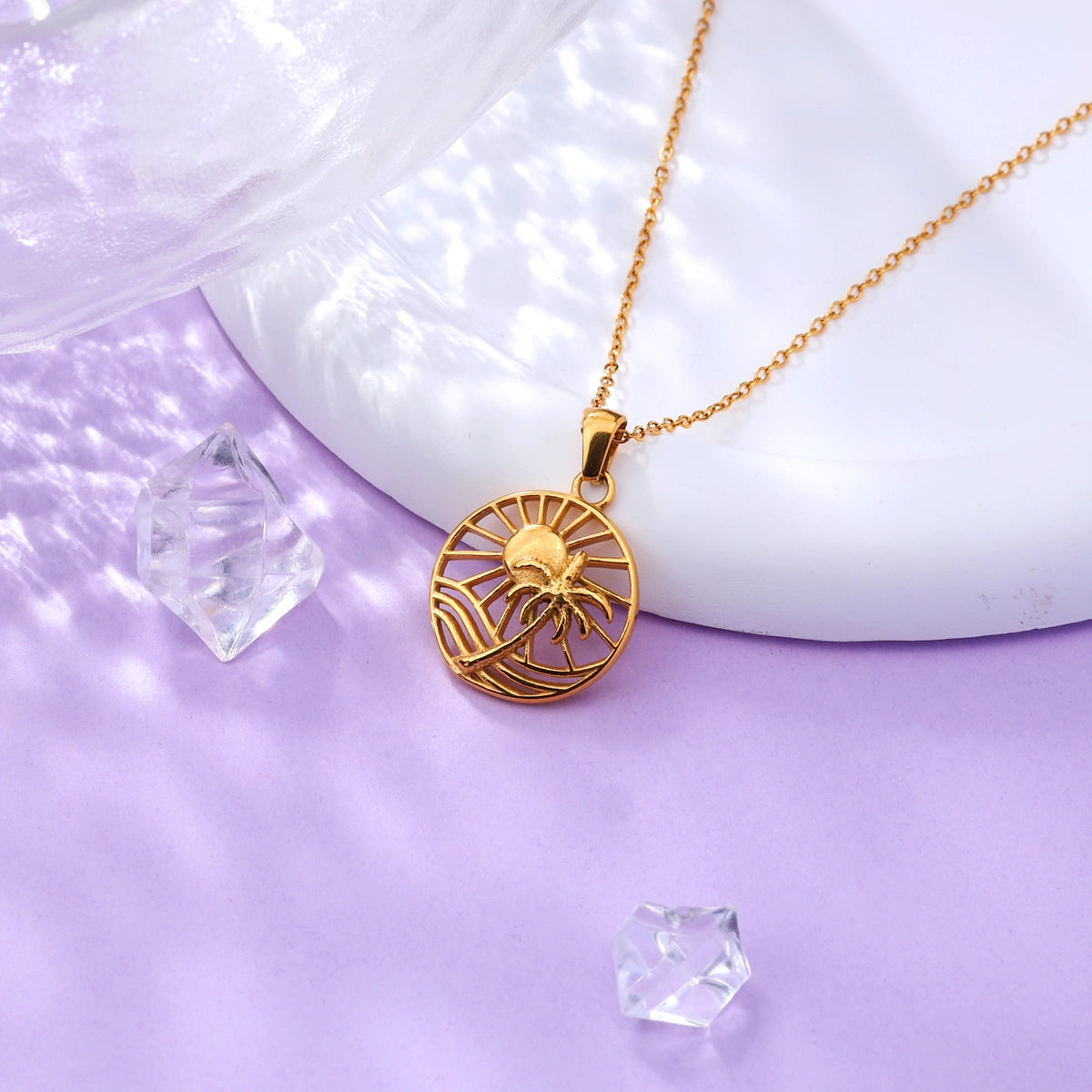 Beach Pendant Necklace