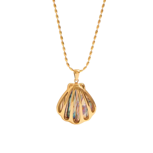 JJDreams Hollow Shell Pendant Necklaces