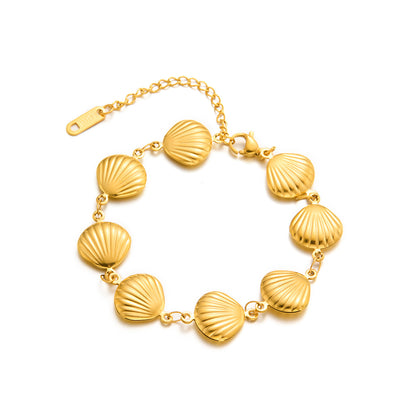 Shell Chain Bracelet