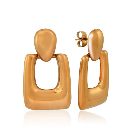 Gold Stud Earrings