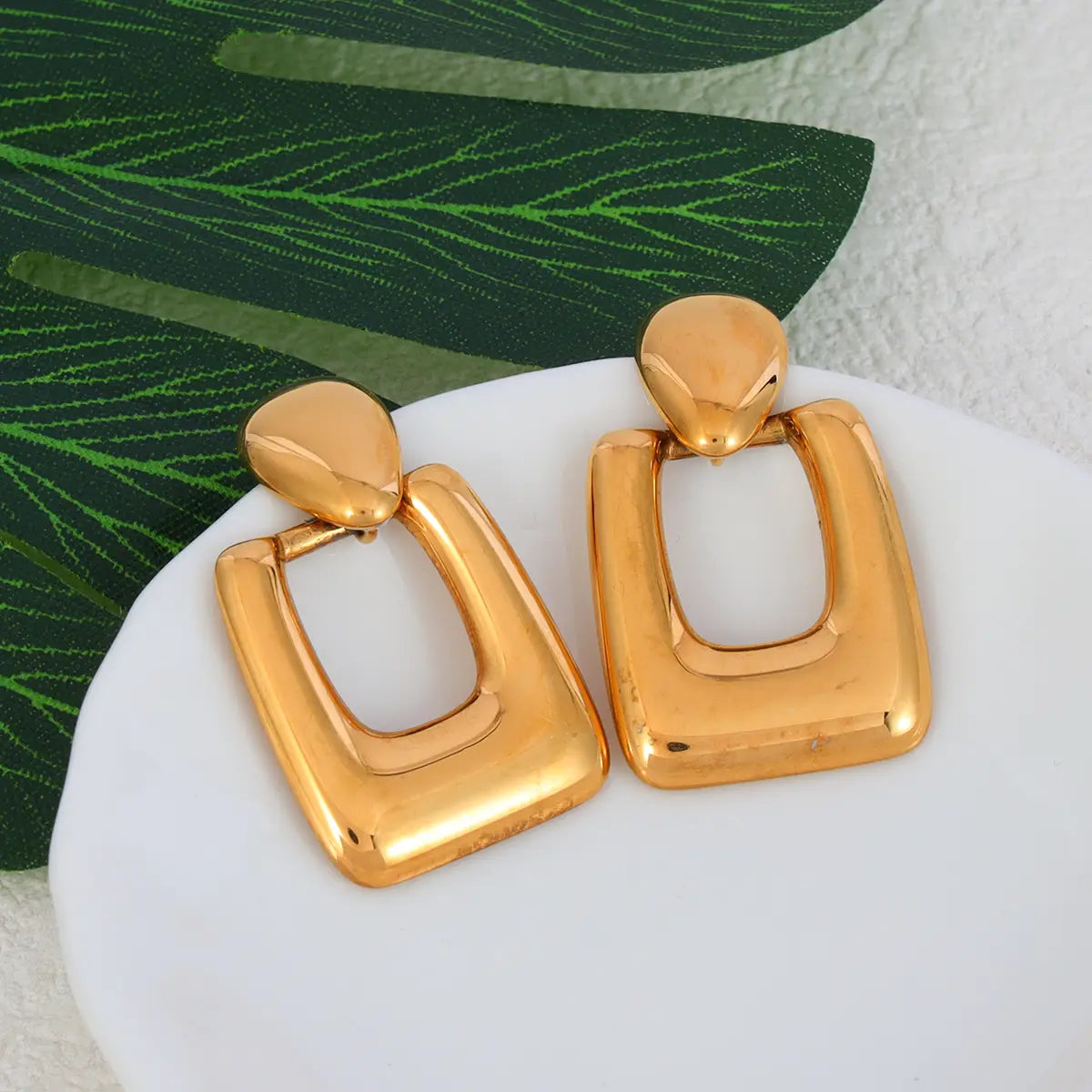 Gold Stud Earrings