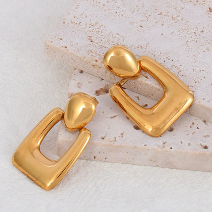 Gold Stud Earrings