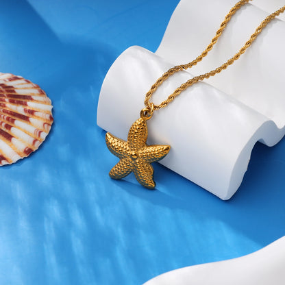 Starfish Pendant Necklace