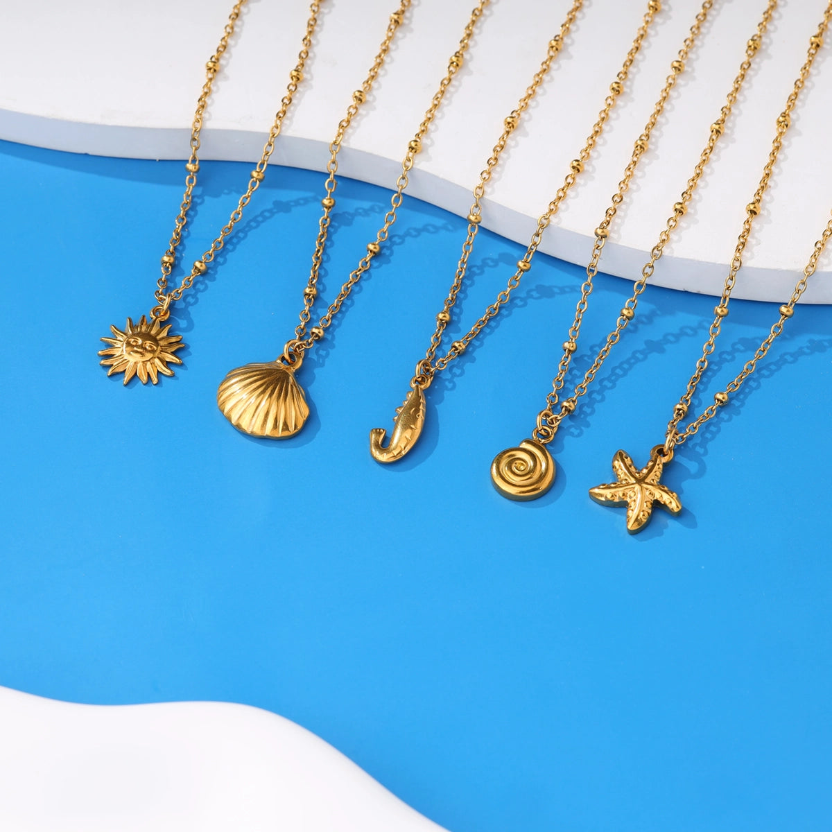 Sun Pendant Necklace