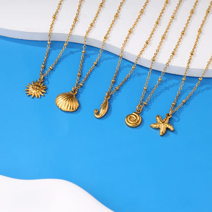 Sun Pendant Necklace