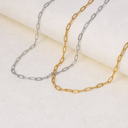 Paperclip Chain Necklace