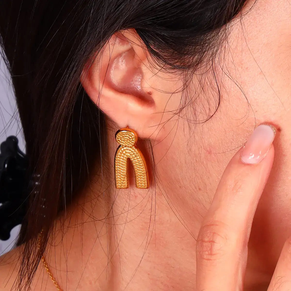 Geometric Stud Earrings