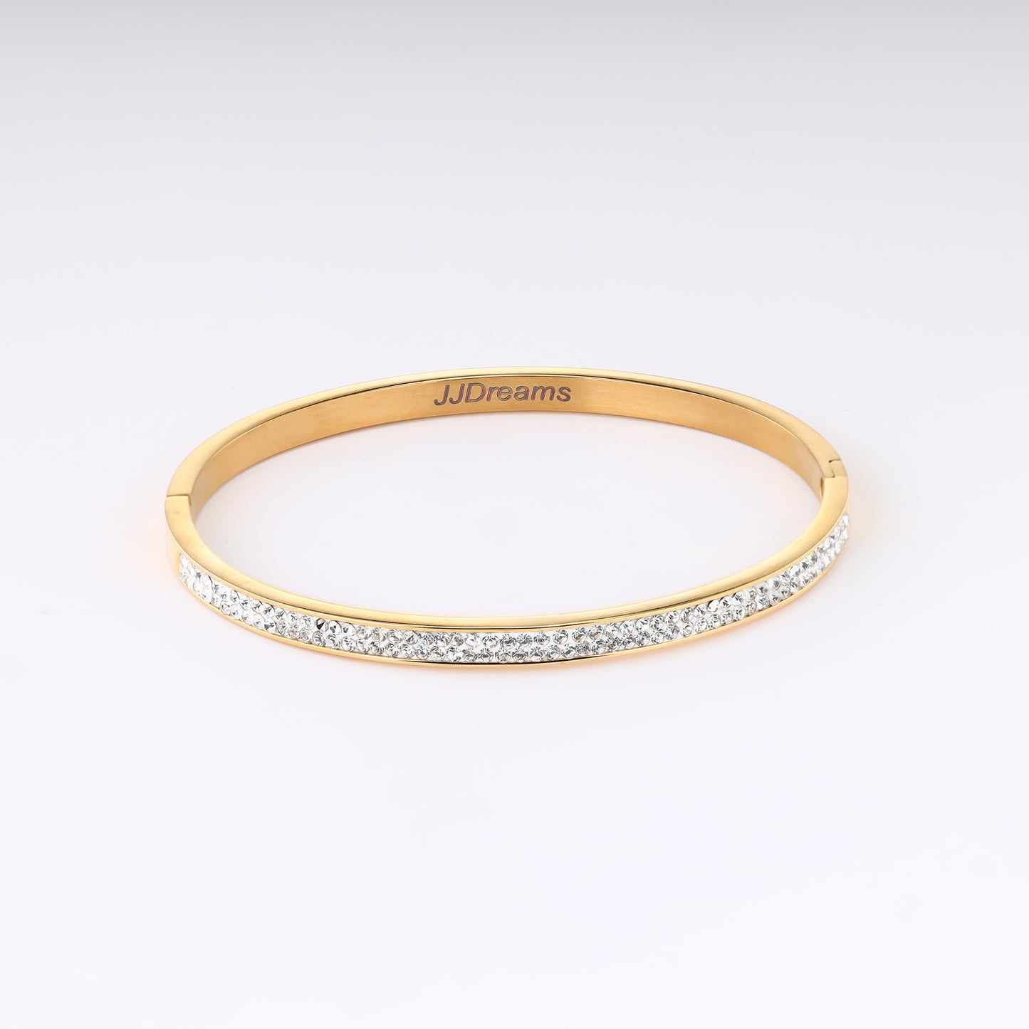 JJDreams Rhine Stone Open Bracelet