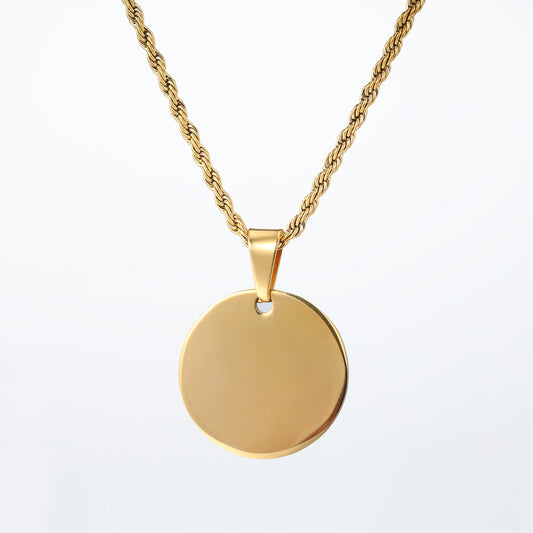 JJDreams Circle Pendant Necklaces