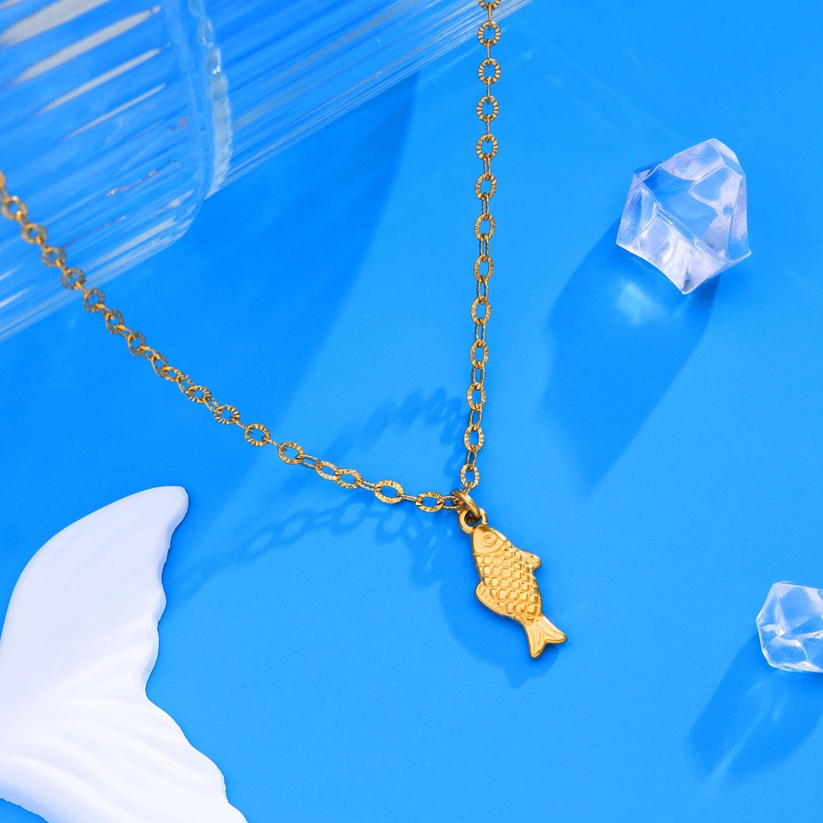Fish Pendant Necklace