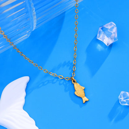Fish Pendant Necklace