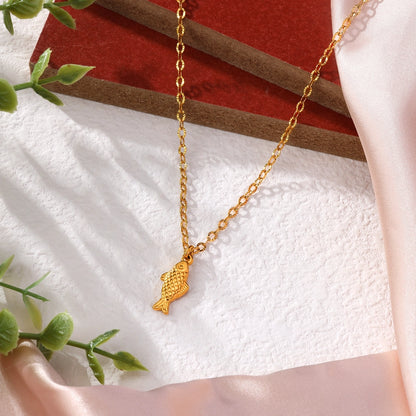 Fish Pendant Necklace