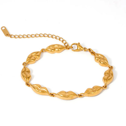 Lips Chain Bracelet