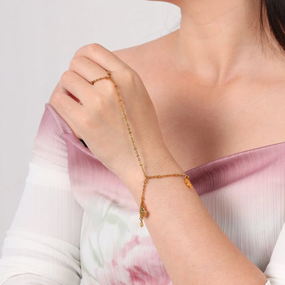 Ocean Summer Ring Hand Chain