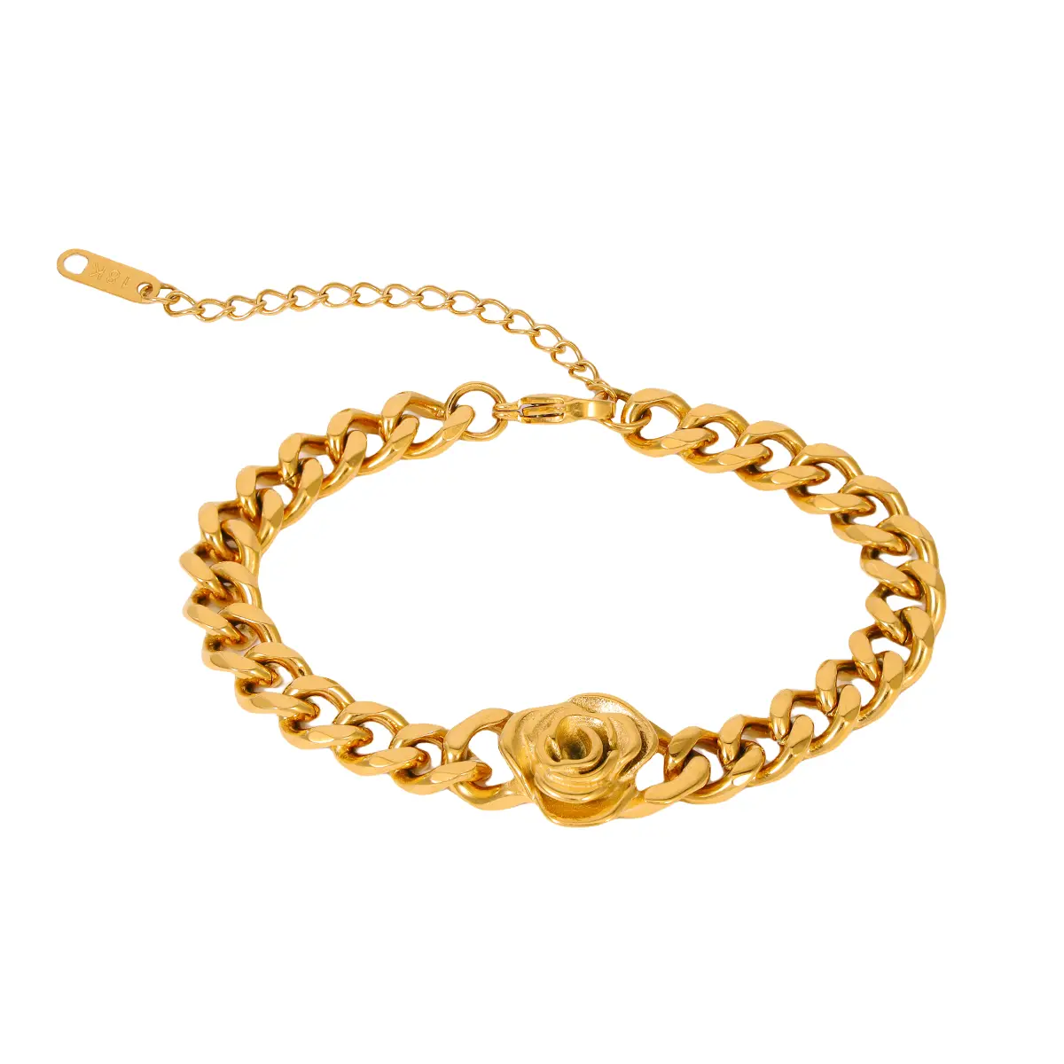 Rose Chain Bracelet