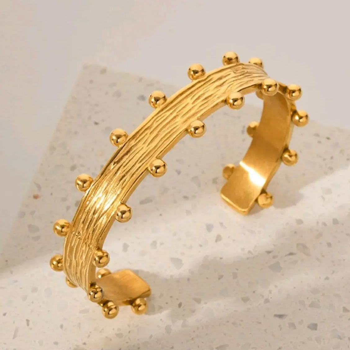 Gold Cuff Bracelet