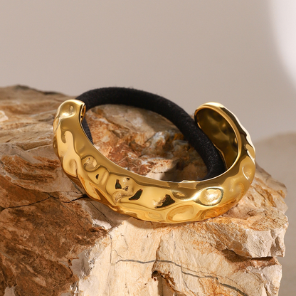 Hammered Arch Pony Cuff