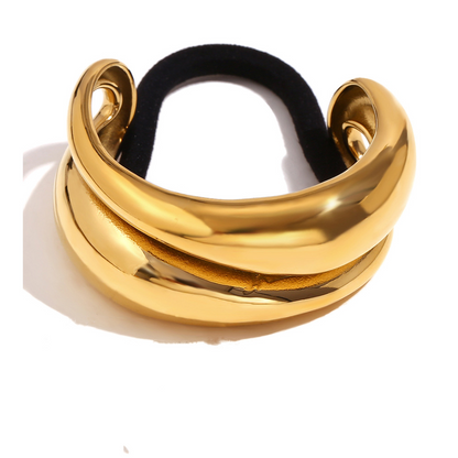 Glossy Double Arch Pony Cuff