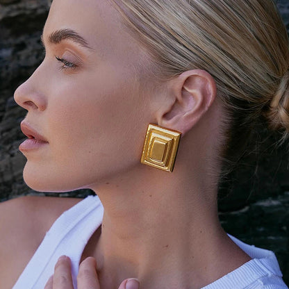 Square Shape Earrings