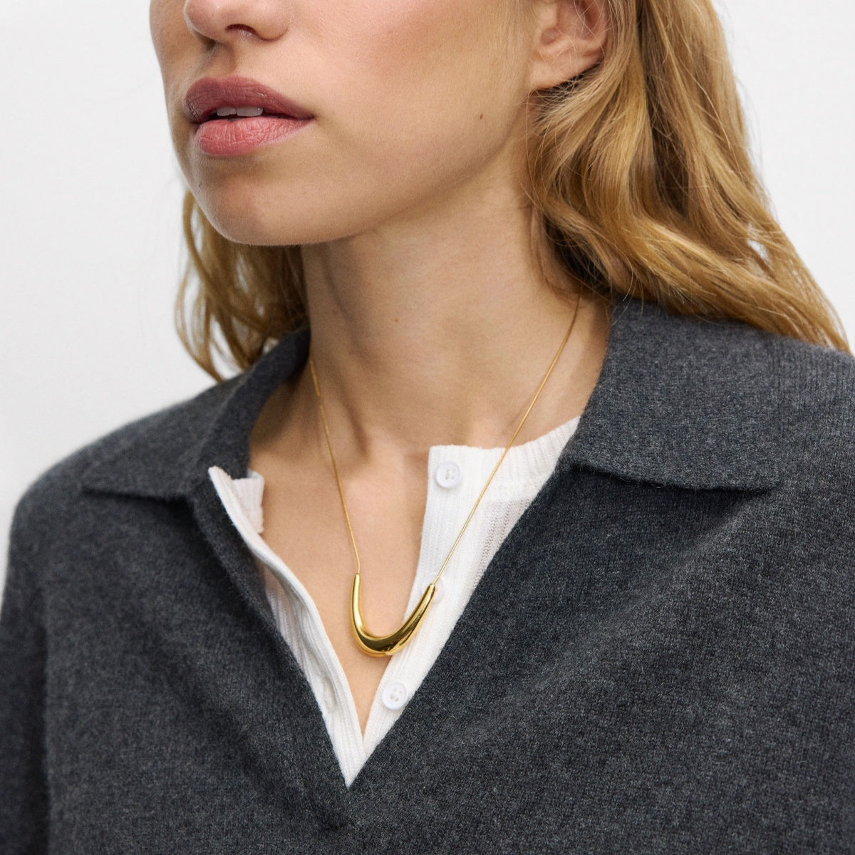 Delicate Curve Necklace