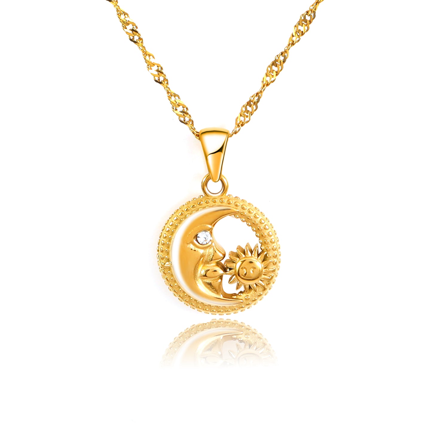 Sun Moon Necklace