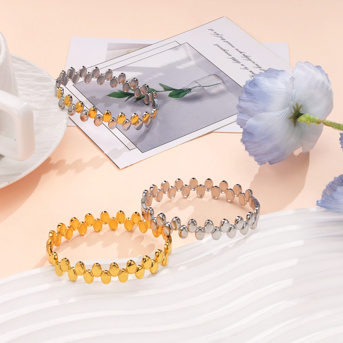 Dot Round Bracelet Bangle