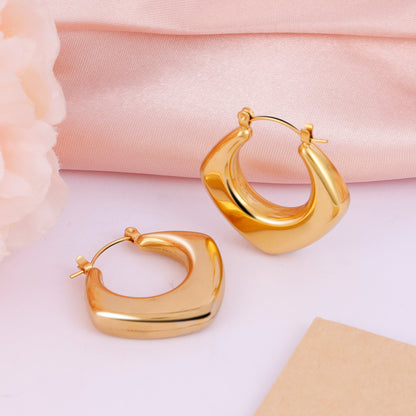 Gold Hoop Earrings