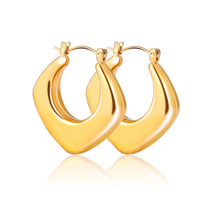 Gold Hoop Earrings