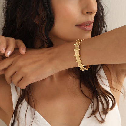 Gold Cuff Bracelet