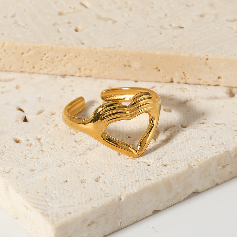 Heart Gesture Ring