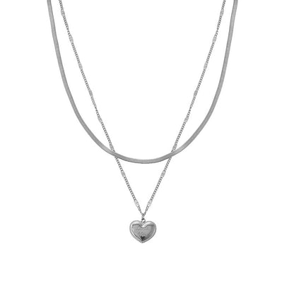 Love Layered Chain Necklace