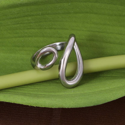 Geometric Hollow Out Ring