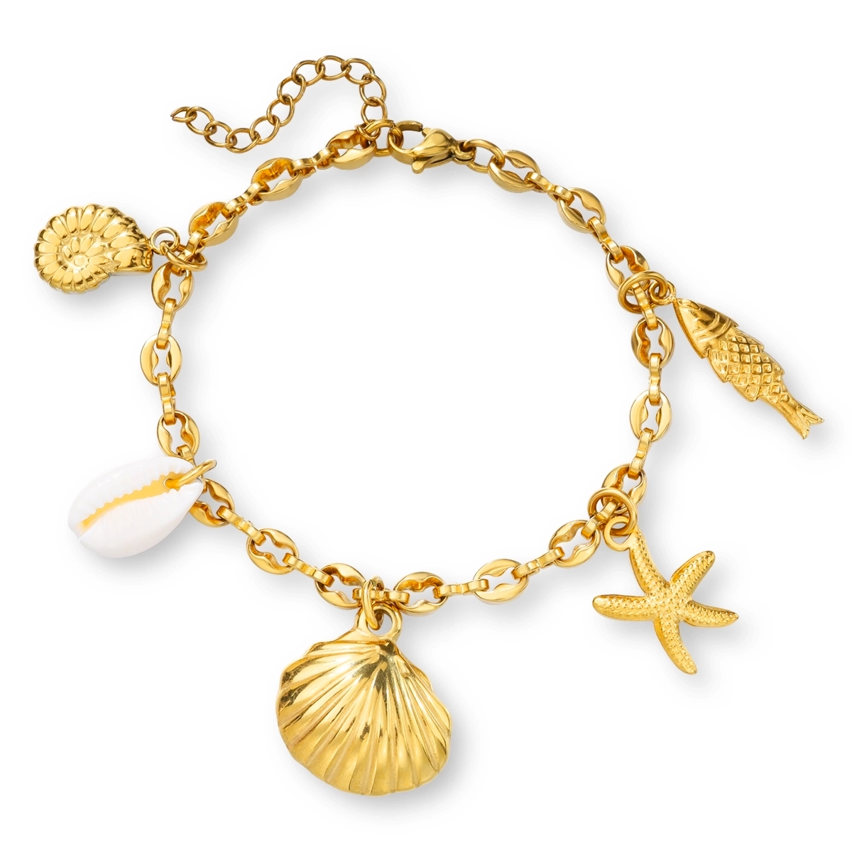 Ocean Shell Starfish Bracelet