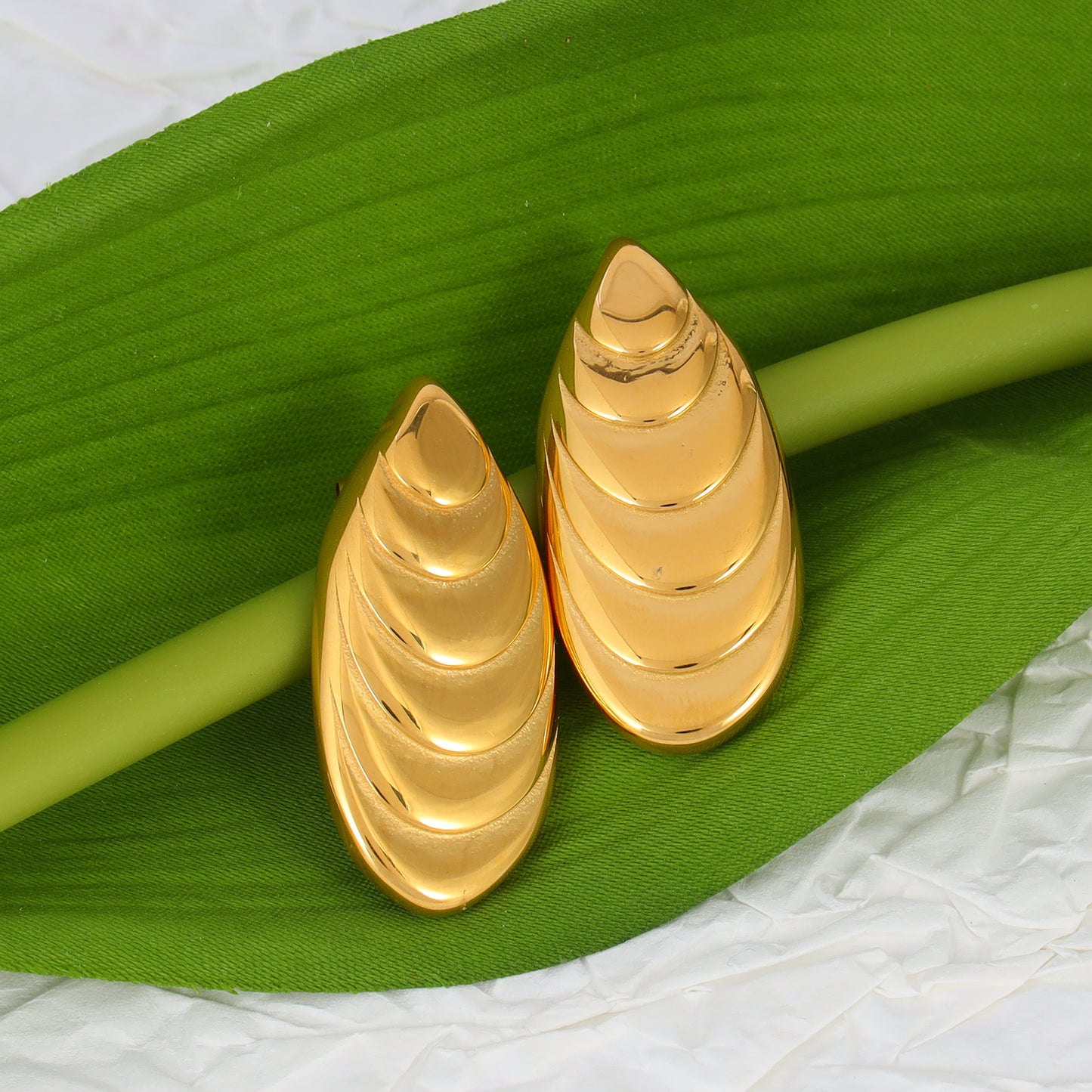 Geometric Stud Earrings