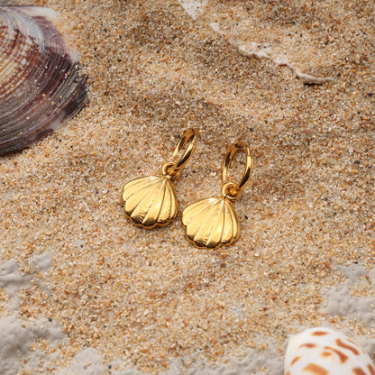 Shell Pendant Earrings