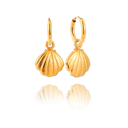 Shell Pendant Earrings