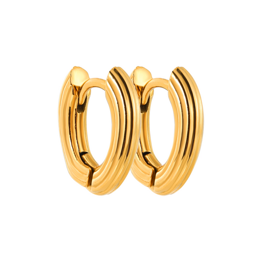 Gold Hoop Earrings