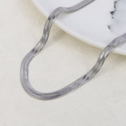 Herringbone Chain Necklace