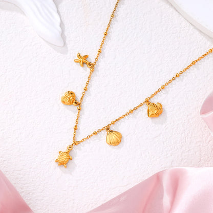 Turtle Summer Necklace