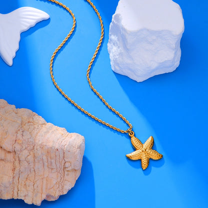 Starfish Pendant Necklace