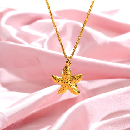 Starfish Pendant Necklace