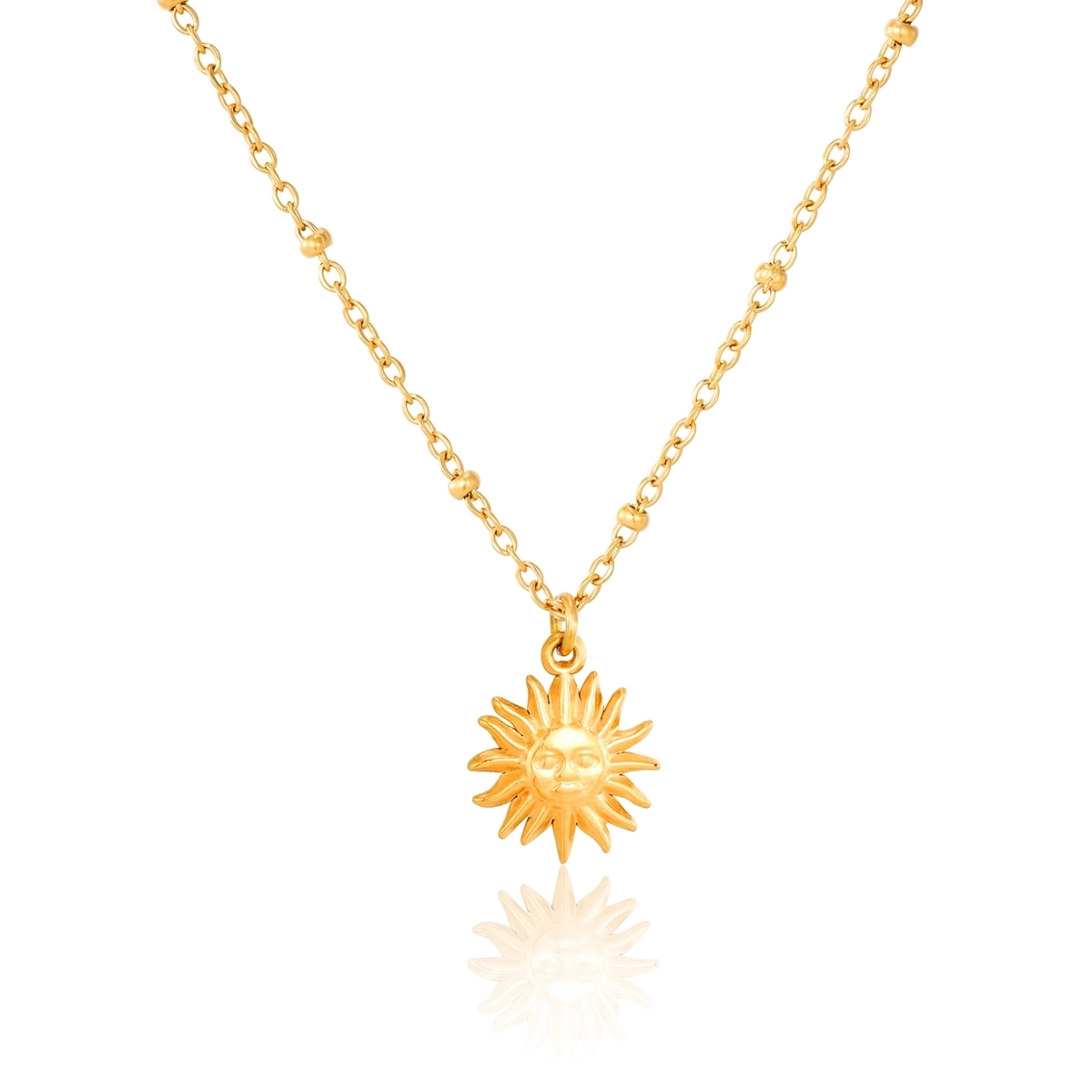 Sun Pendant Necklace