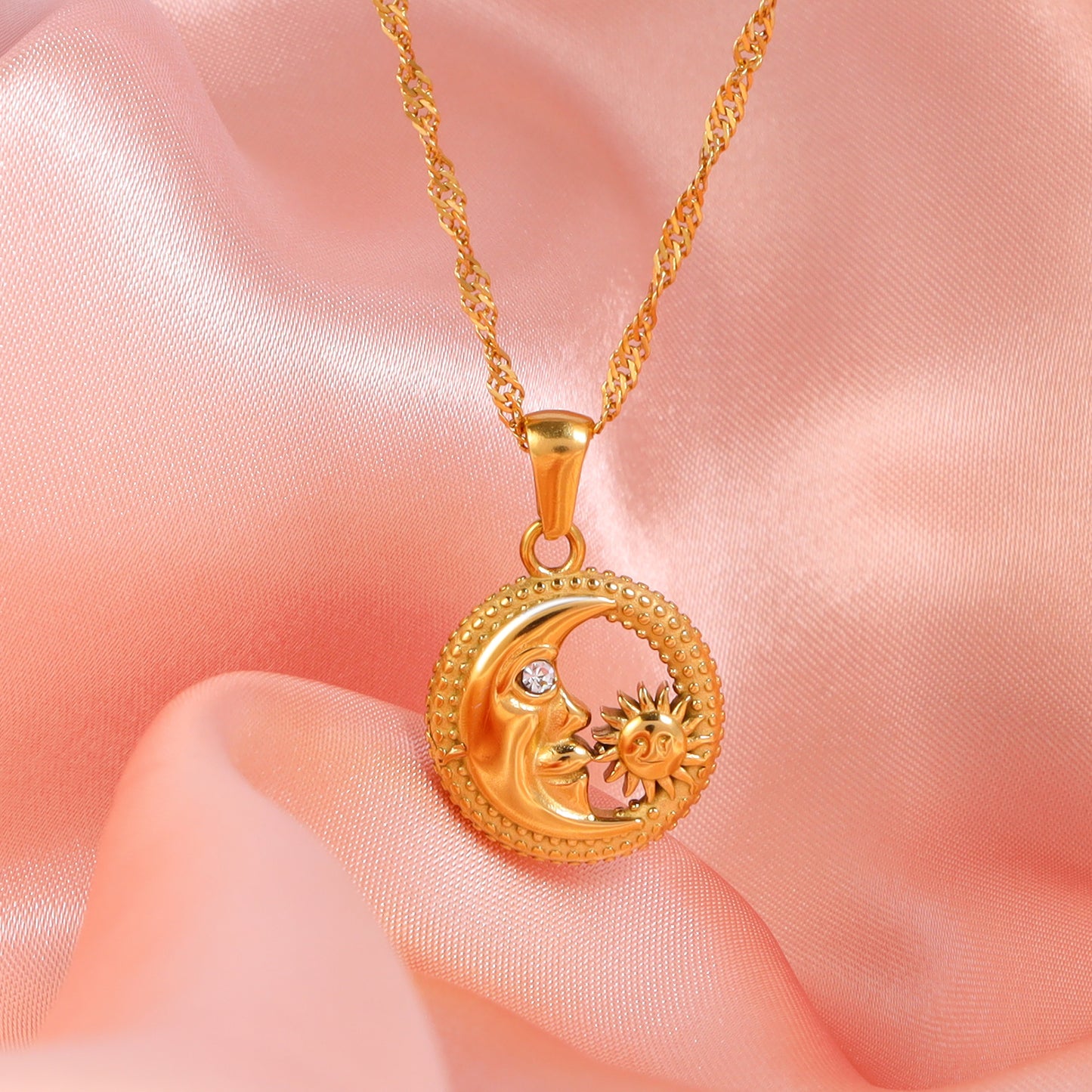 Sun Moon Necklace