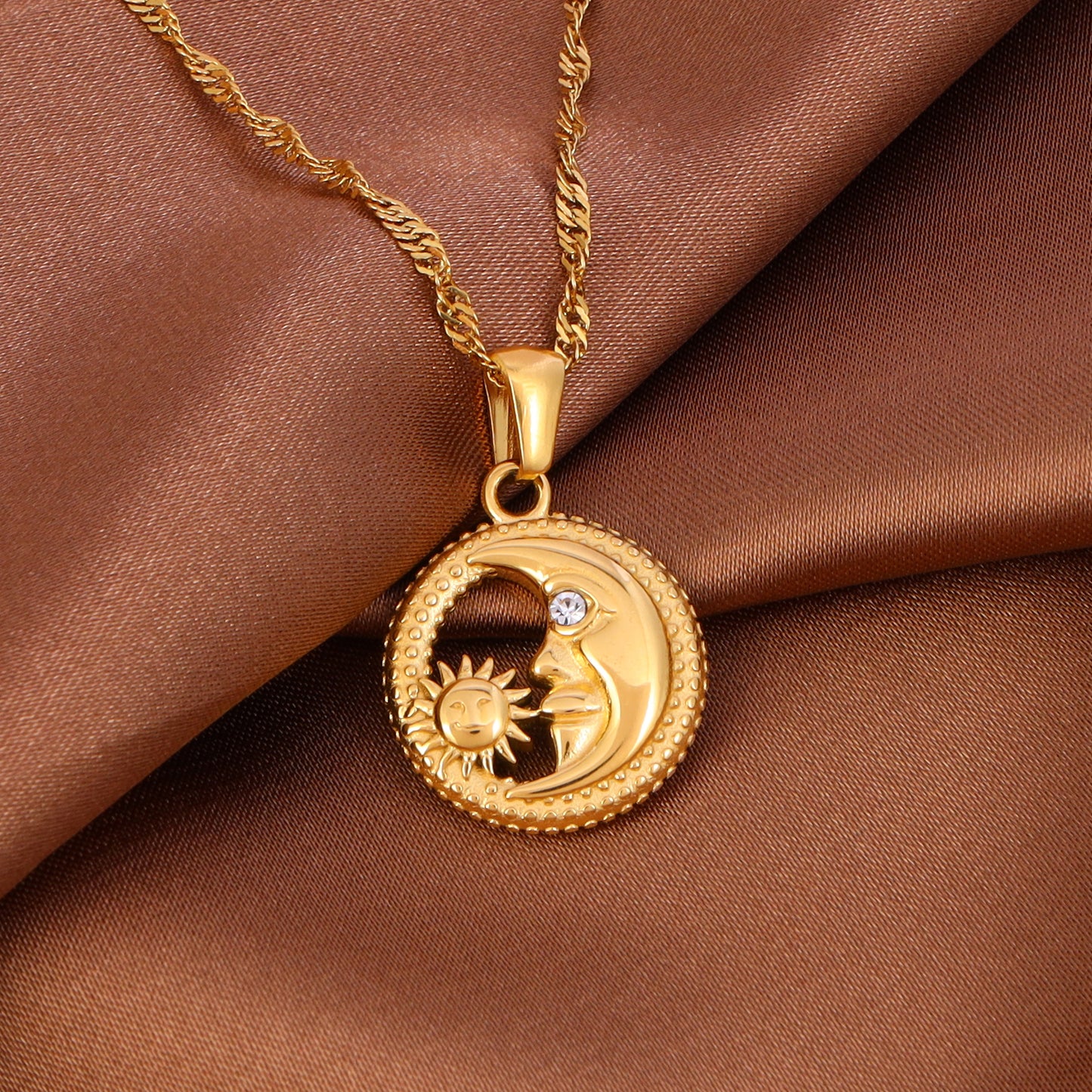 Sun Moon Necklace