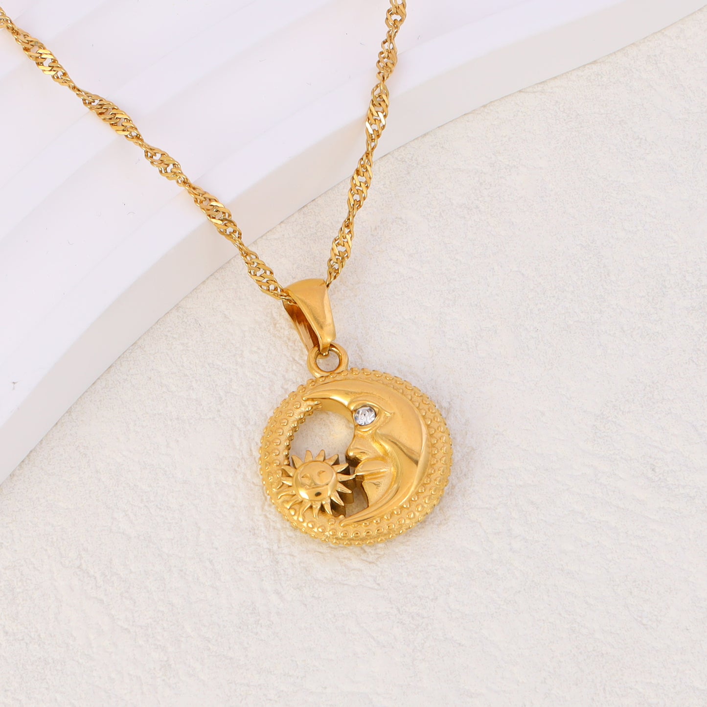 Sun Moon Necklace