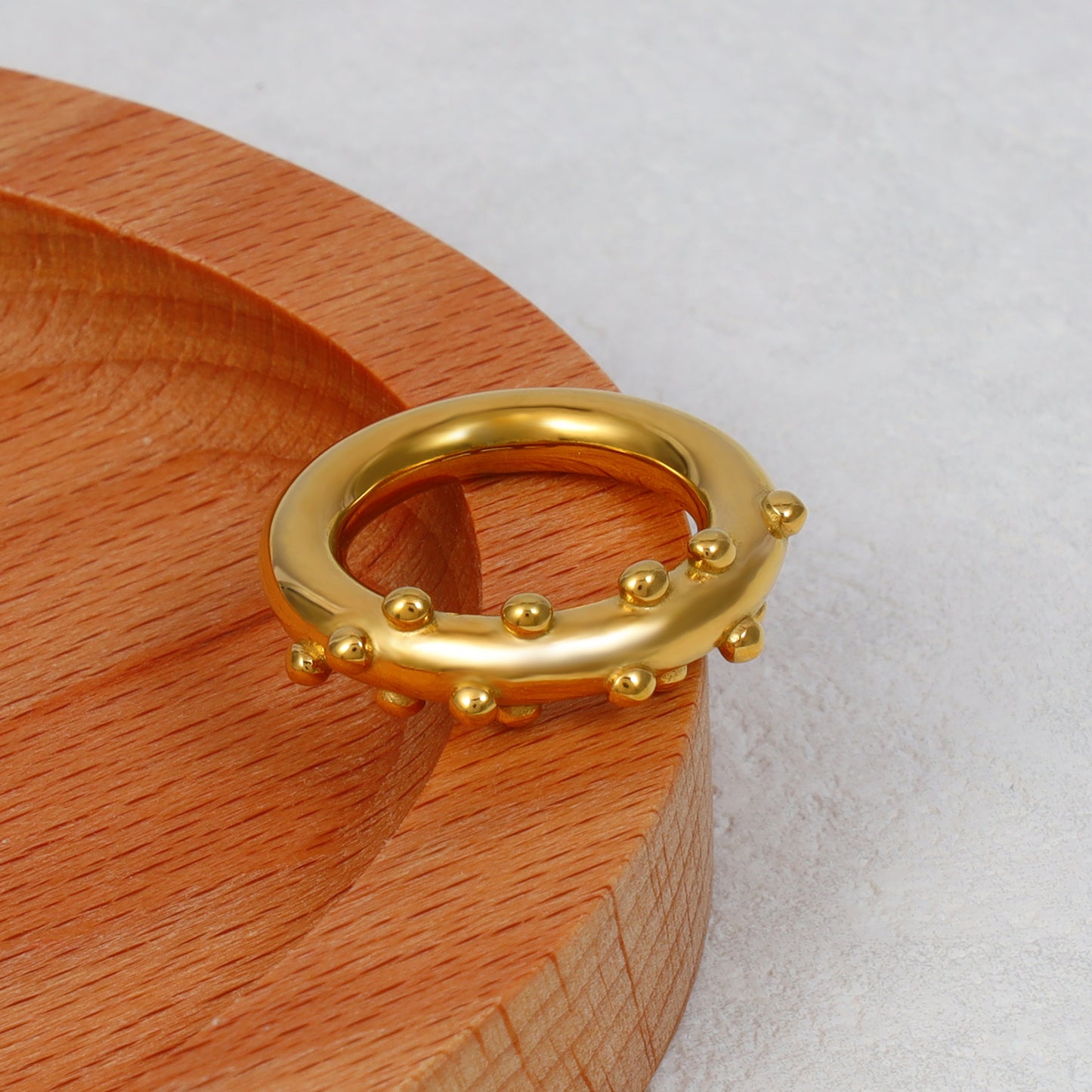 Ball Gold Ring